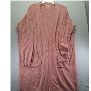 Debut Full‎ Body Cardigan Women Pink Size M